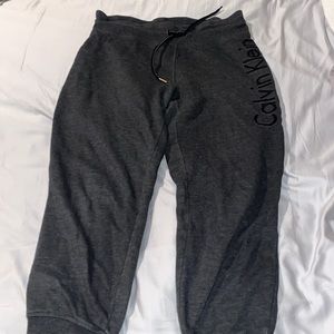 Calvin Klein dark grey sweatpants